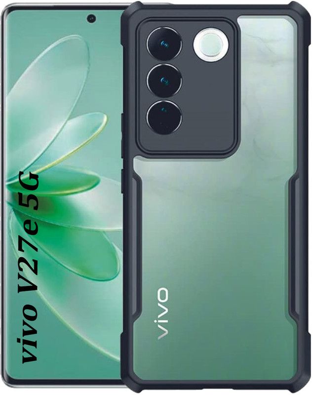 SNMART Back Cover for vivo V27e 5G, vivo V27E 5G, IPK  (Transparent, Shock Proof, Pack of: 1)