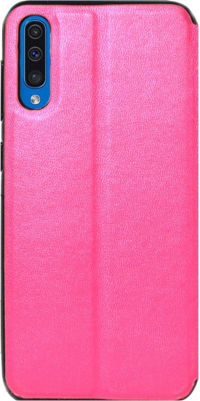 COVERBLACK Flip Cover for Samsung Galaxy A30s -SM-A307F  (Pink, Grip Case, Pack of: 1)