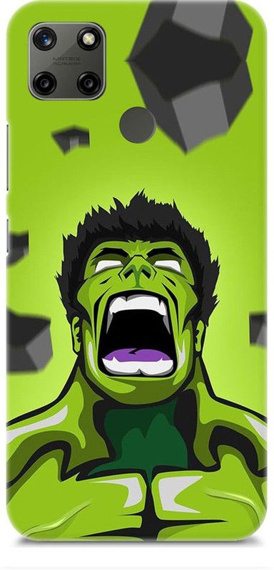 Mast Kalandar Back Cover for realme C25Y  (Green, Hard Case)