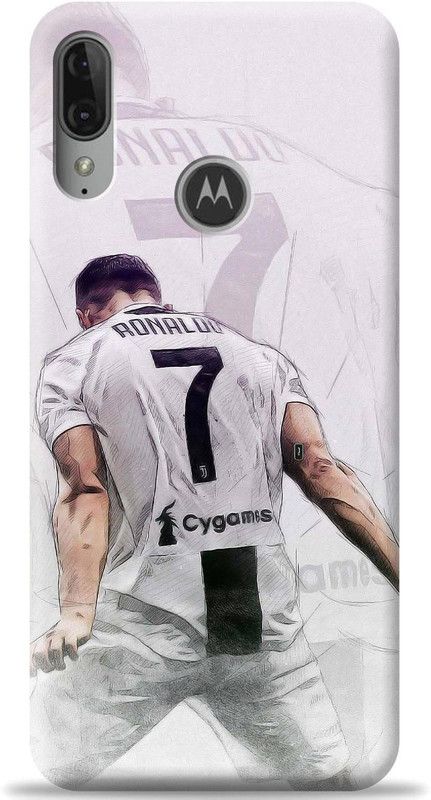 Crafter Back Cover for Motorola E6s  (White, Shock Proof, Pack of: 1)