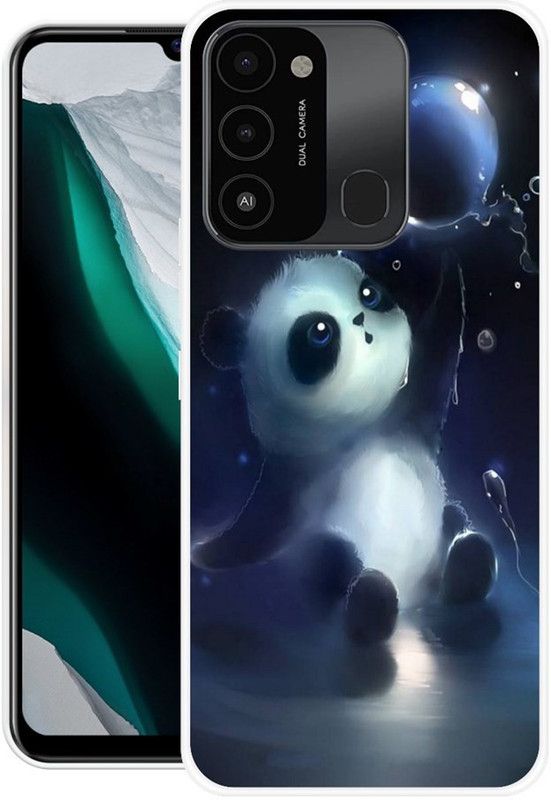 SUPER CASE Back Cover for Tecno Spark 8c  (Multicolor, Grip Case, Silicon, Pack of: 1)