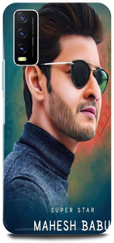 play fast Back Cover for Vivo Y20i, V2027 MAHESH, BABU, SOUTH, ACTOR  (Brown, Hard Case, Pack of: 1)