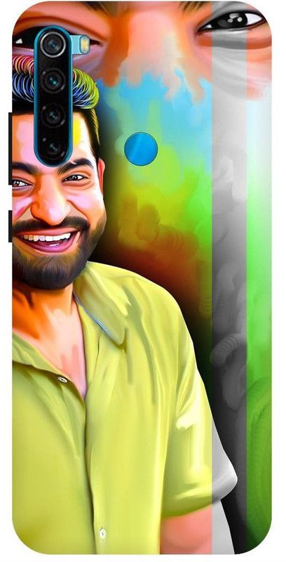 PICHKU Back Cover for REDMI NOTE 8-M1908C3JH-JR,NTR,SOUTH,HERO,ACTOR,TELUGU,TAMIL,INDIAN  (Green, Hard Case, Pack of: 1)