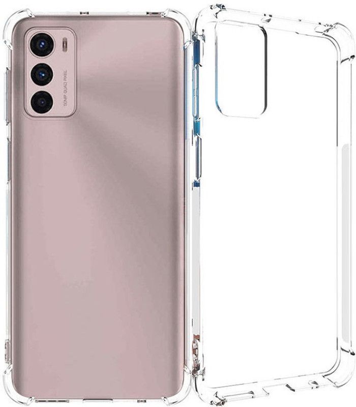 Empire Accessories Back Cover for Moto G42 Edge to Edge Boom Transparent case  (Transparent, Shock Proof, Pack of: 1)
