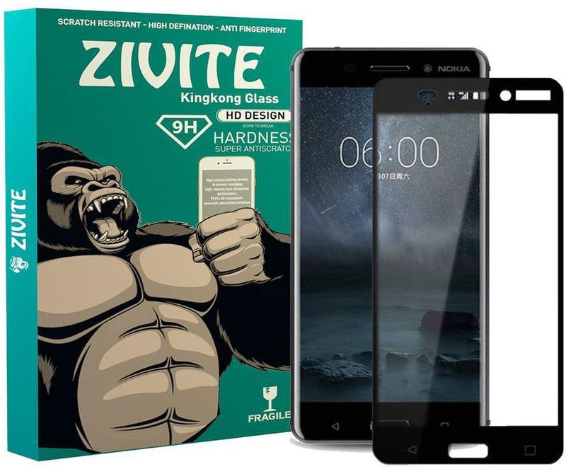 ZIVITE Edge To Edge Tempered Glass for Nokia 5  (Pack of 1)