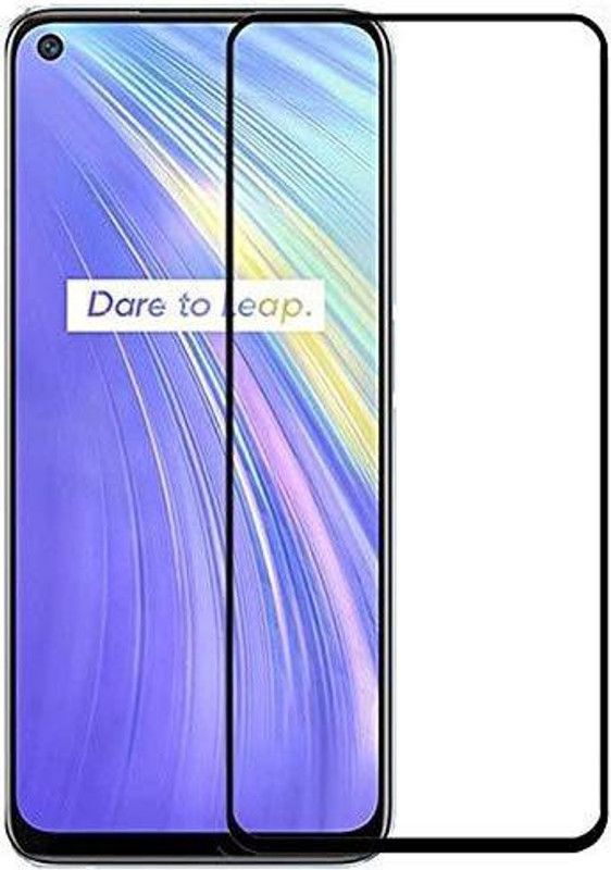 BRENZZ Edge To Edge Tempered Glass for Realme 8  (Pack of 1)