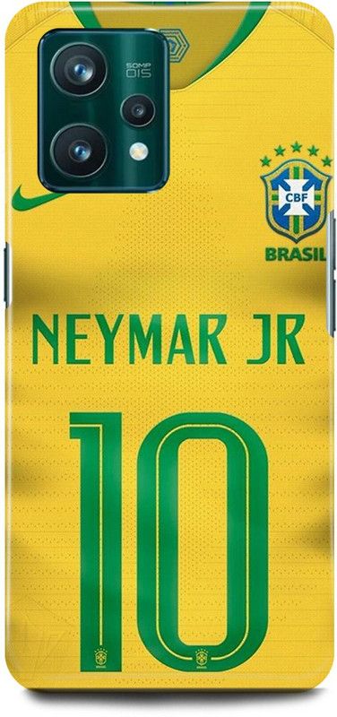 play fast Back Cover for OPPO A76, CPH2375 NEYMAR, JR, FOOTBALL, PLAYER, DRESS  (Yellow, Hard Case, Pack of: 1)