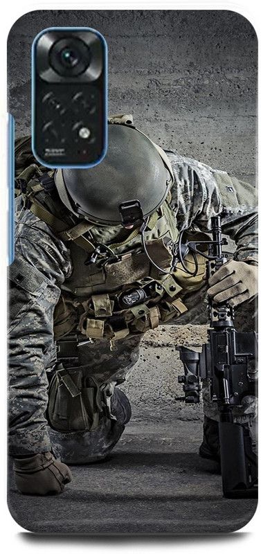 play fast Back Cover for Redmi Note 11S FOJI, INDIAN, ARMY, SOLDIER  (Grey, Hard Case, Pack of: 1)
