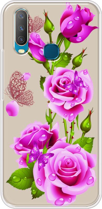 Cooltrend Back Cover for Vivo Y12 New Back Cover  (Multicolor, Grip Case, Silicon, Pack of: 1)