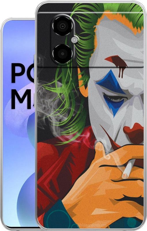 Selfless Back Cover for Poco M4 5G  (Multicolor, Dual Protection, Silicon, Pack of: 1)
