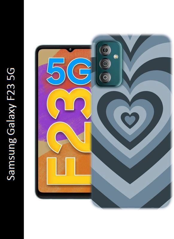 Anami Back Cover for Samsung Galaxy F23 5G  (Black, Grey, Grip Case, Silicon, Pack of: 1)