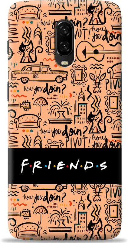 Cover King Back Cover for OnePlus 6T  (Pink, Shock Proof, Pack of: 1)