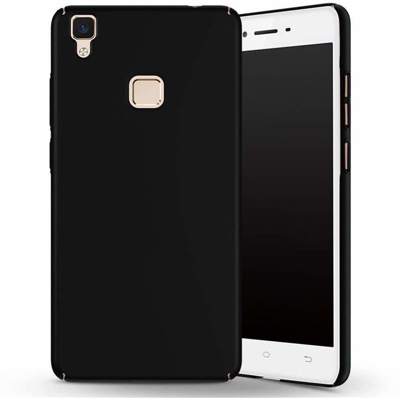 Craftech Back Cover for Vivo V3  (Black, Flexible, Silicon, Pack of: 1)