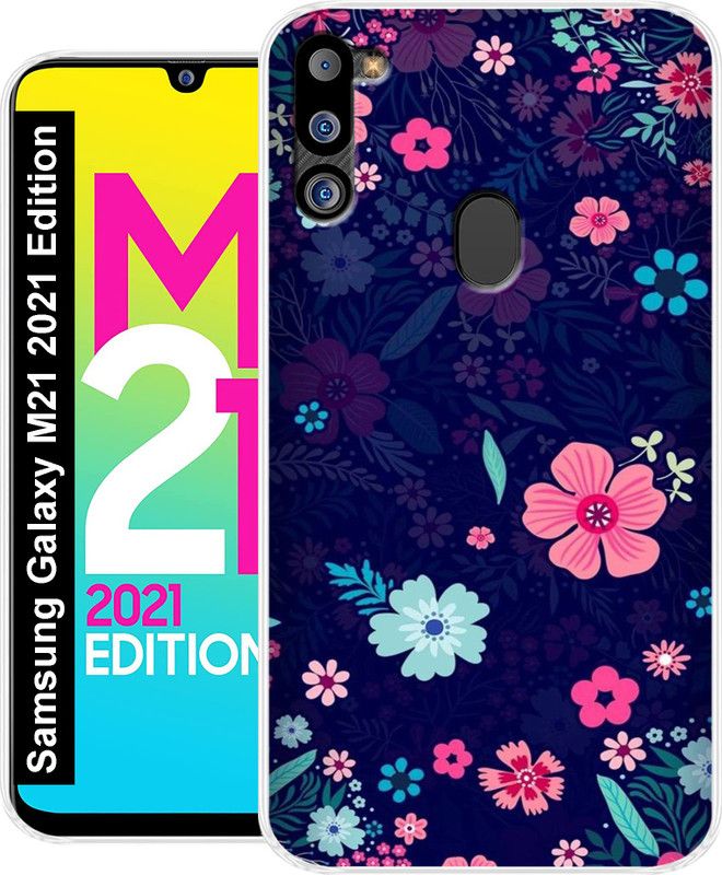 Coolcase Back Cover for Samsung Galaxy M21 2021 Edition  (Multicolor, Grip Case, Silicon)
