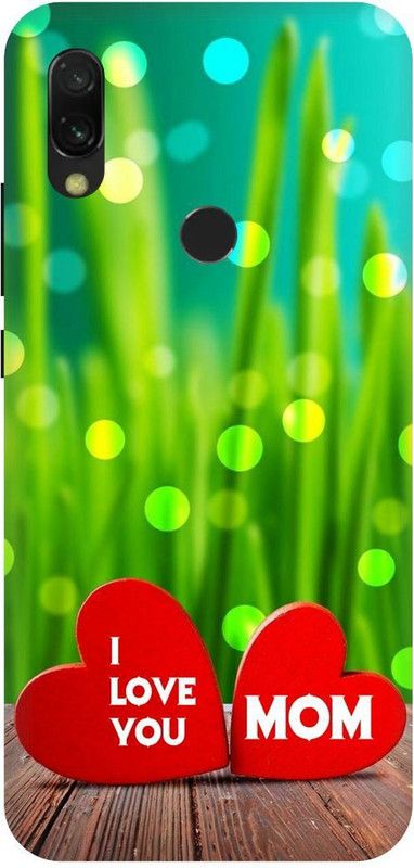 Voleano Back Cover for Redmi Y3 (Mom dad .love mom dad,heart beat, back cover  (Multicolor, Waterproof, Pack of: 1)