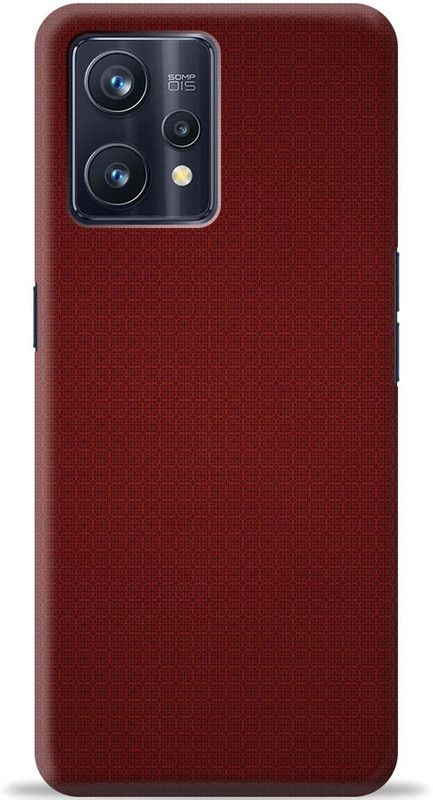 Loffar Back Cover for Realme 9  (Maroon, Shock Proof, Pack of: 1)