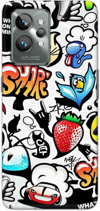 NDCOM Back Cover for Realme GT 2 Pro Whats On your Mind? Printed  (Multicolor, Hard Case, Pack of: 1)