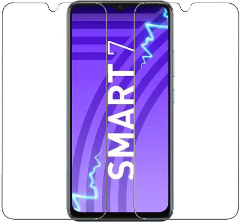 INFINITYWORLD Tempered Glass Guard for Infinix SMART 7, Infinix SMART 7 (V6.6)  (Pack of 2)