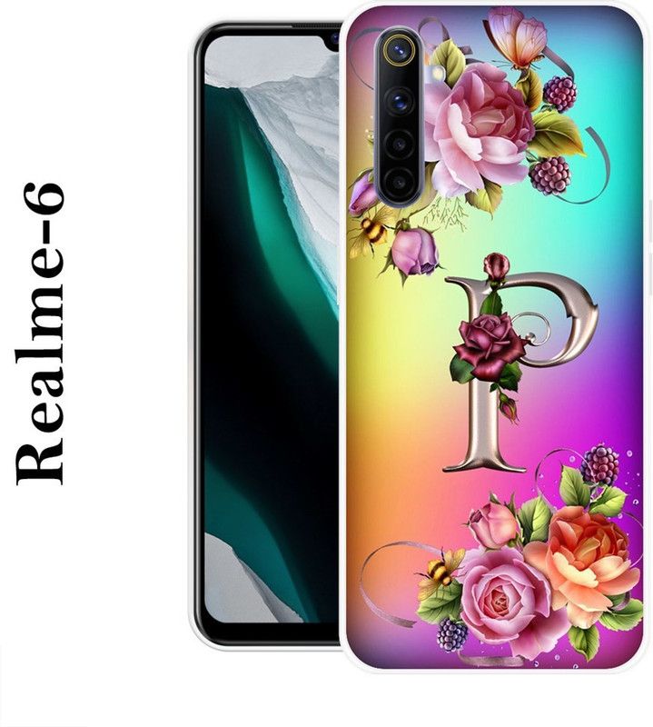 REDFLY Back Cover for Realme 6  (Multicolor, Grip Case, Silicon)