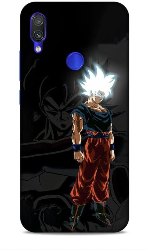 MAPPLE Back Cover for Redmi Note 7S (Dragon Ball Z / Goku / Anime / Cartoon / Superhero)  (Black, Hard Case)