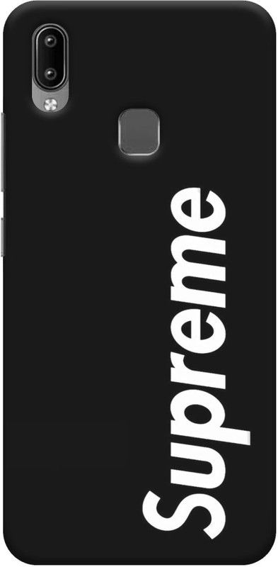 SP KING Back Cover for Vivo Y83 pro  (Black, White, 3D Case)