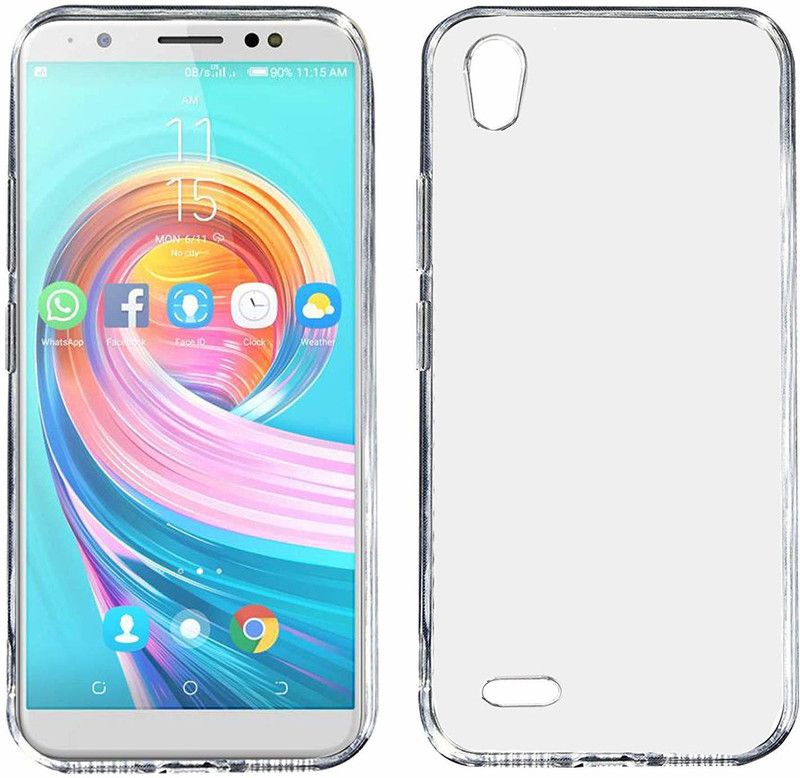 VAKIBO Back Cover for Tecno Camon ACE  (Transparent, Grip Case)