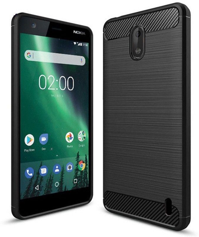 Bizone Back Cover for Nokia 2  (Black, Pack of: 1)