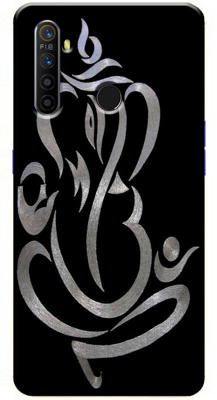 RDcon Back Cover for Realme 5  (Black, Anti-radiation, Silicon, Pack of: 1)