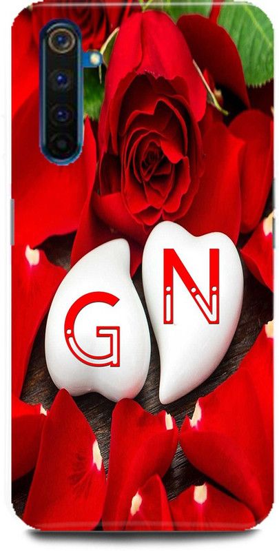 Dimora Back Cover for OPPO F15/CPH2001,G Loves N Name,G Name, N Letter, Alphabet,G Love N NAME  (Multicolor, Hard Case, Pack of: 1)