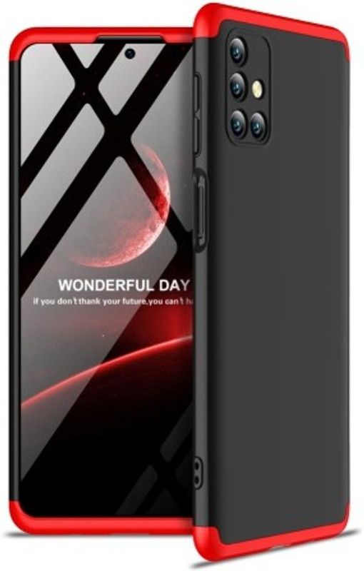 Cermarise Front & Back Case for Samsung Galaxy M31s  (Red, Dual Protection, Pack of: 1)