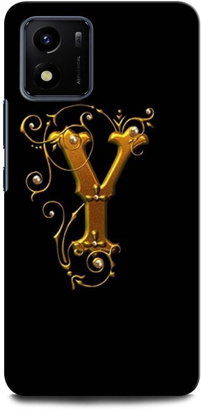 ORBIQE Back Cover for Vivo Y15s Y, Y LETTER, Y ALPHABET, DESIGN  (Multicolor, Hard Case, Pack of: 1)