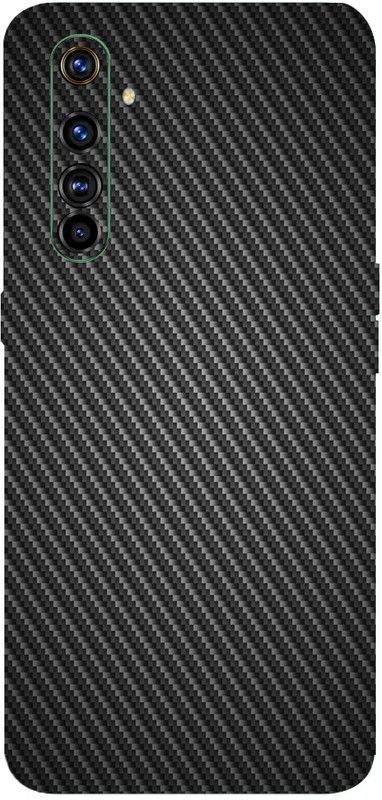 TJ CREATION Realme X50 Pro Mobile Skin  (Ultra Super Black Carbon Fibre With High Matte Finish.)