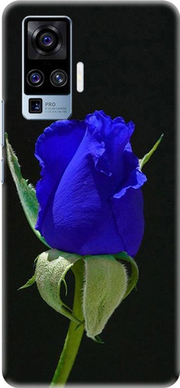PNBEE Back Cover for Vivo X50 Pro, Vivo V2005A - Rose Print  (Multicolor, Hard Case, Pack of: 1)