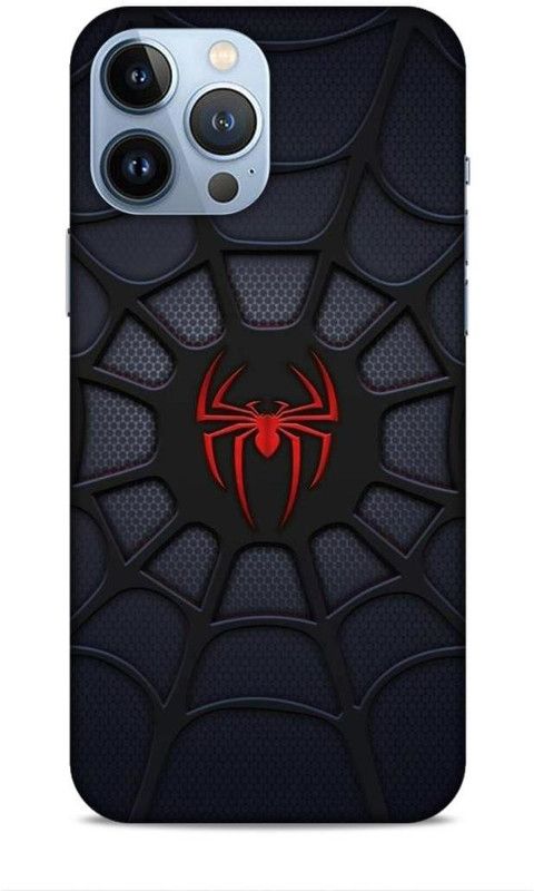 Coverland Back Cover for Apple iPhone 13 Pro Max  (Black, Red, Pack of: 1)