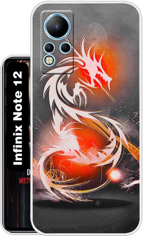 Case Club Back Cover for Infinix Note 12  (Gold, Grip Case, Silicon, Pack of: 1)