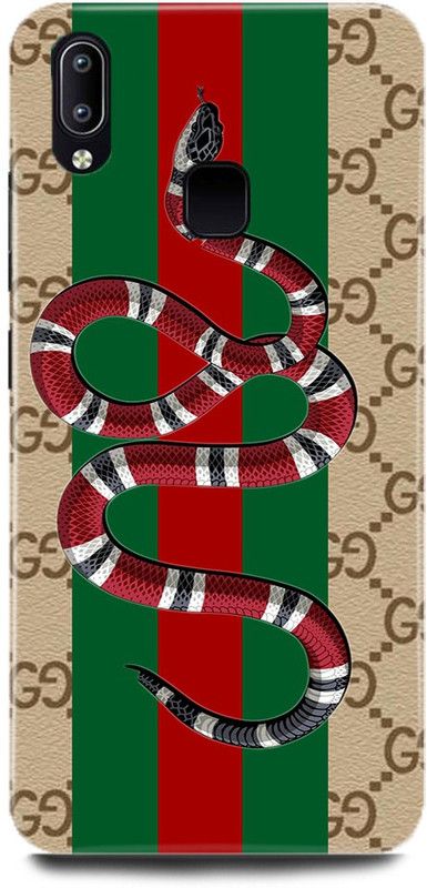DIKRO Back Cover for Vivo Y95, 1807, GUCCI, LOGO, SIGN, DESIGN, ART  (Multicolor, Hard Case, Pack of: 1)