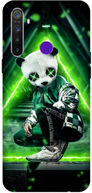 URCHIN Back Cover for Realme 5s Game over, Panda, Colourfull, Neon, Trap Boy, Street, Trap  (Multicolor, Shock Proof, Pack of: 1)