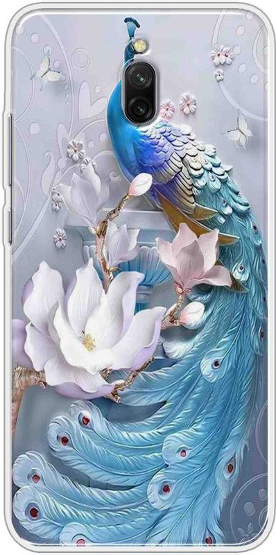 IKC STORE Back Cover for MI REDMI 8a DUAL  (Multicolor, Grip Case, Silicon)