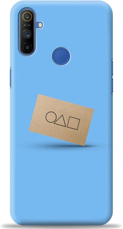 Crafter Back Cover for Realme Narzo 20A  (Blue, Shock Proof, Pack of: 1)