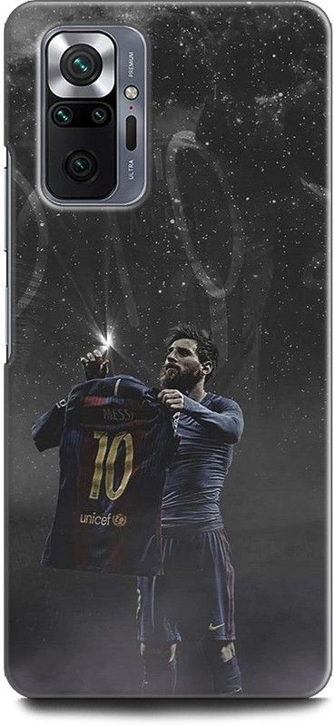 KEYCENT Back Cover for REDMI Note 10 Pro Max MESSI, LIONE MESSI, FOTBALL, MESSI 10, BARCELONA, SPORTS  (Multicolor, Pack of: 1)