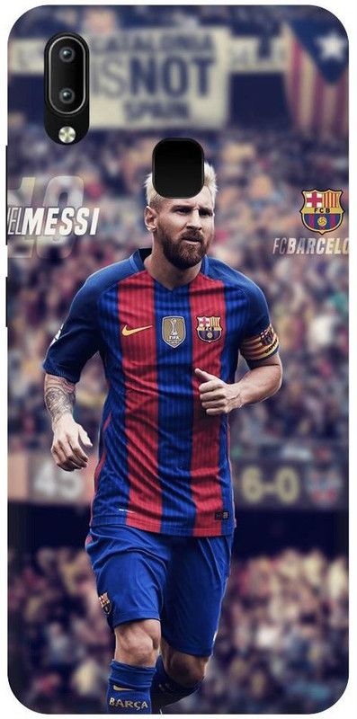 URCHIN Back Cover for Vivo Y91 Messi, Lione Messi, Football, Messi 10, Barcelona, Lione Messi Jersey, Sports  (Multicolor, Shock Proof, Pack of: 1)