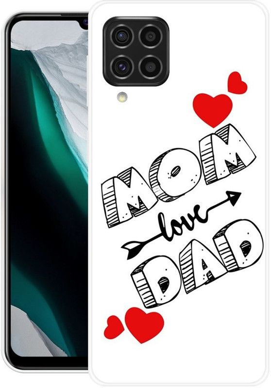 SIMAWAT Back Cover for Samsung Galaxy M33  (Multicolor, Grip Case, Silicon, Pack of: 1)