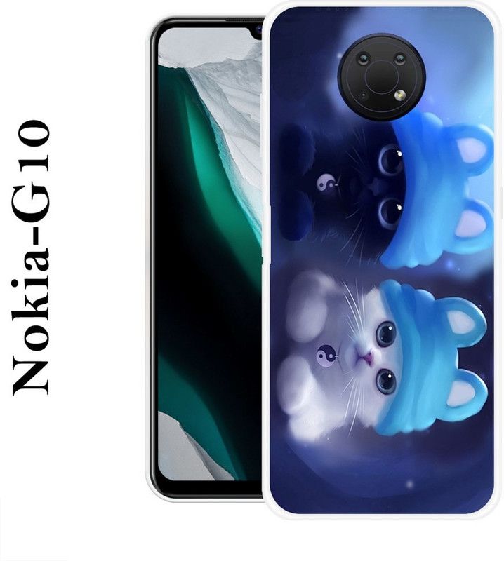 INDIALAND Back Cover for Nokia G10  (Multicolor, Grip Case, Silicon)