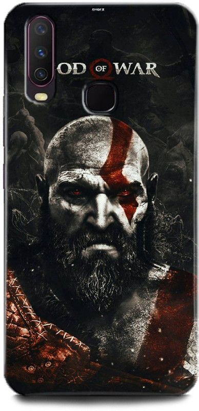 play fast Back Cover for Vivo Y12/1904 GOD OF WAR PRINTED  (Multicolor, Hard Case, Pack of: 1)