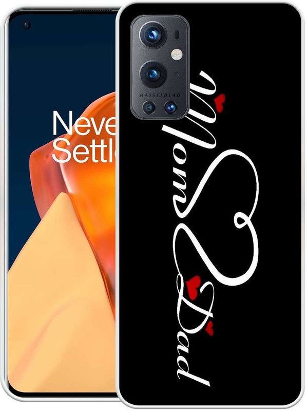 PAEDICON Back Cover for OnePlus 9 Pro 5G  (Black, Grip Case, Silicon, Pack of: 1)