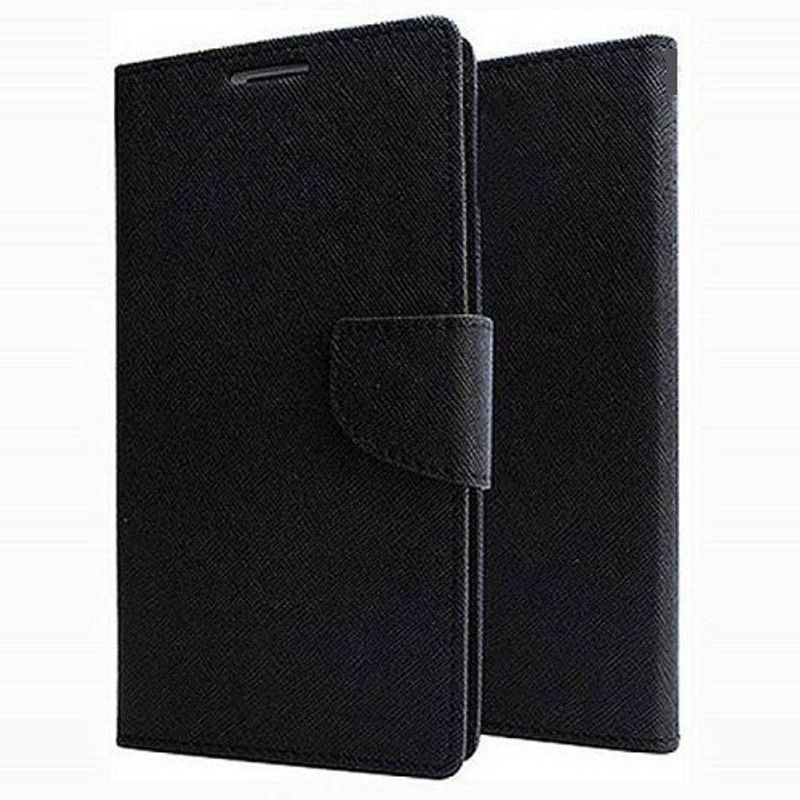 Jumeirah Flip Cover for Samsung Galaxy J6 Plus  (Black, Dual Protection)