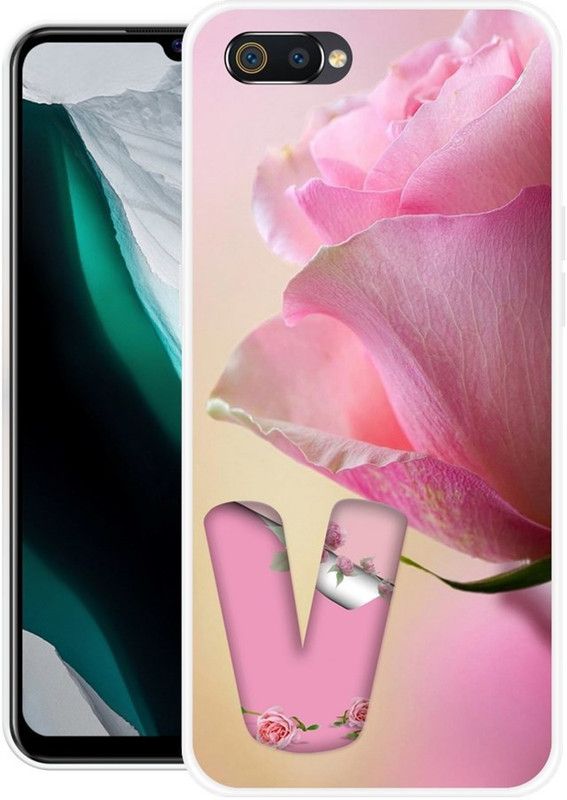 NEVYZAP Back Cover for Realme C1  (Pink, Grip Case, Silicon, Pack of: 1)