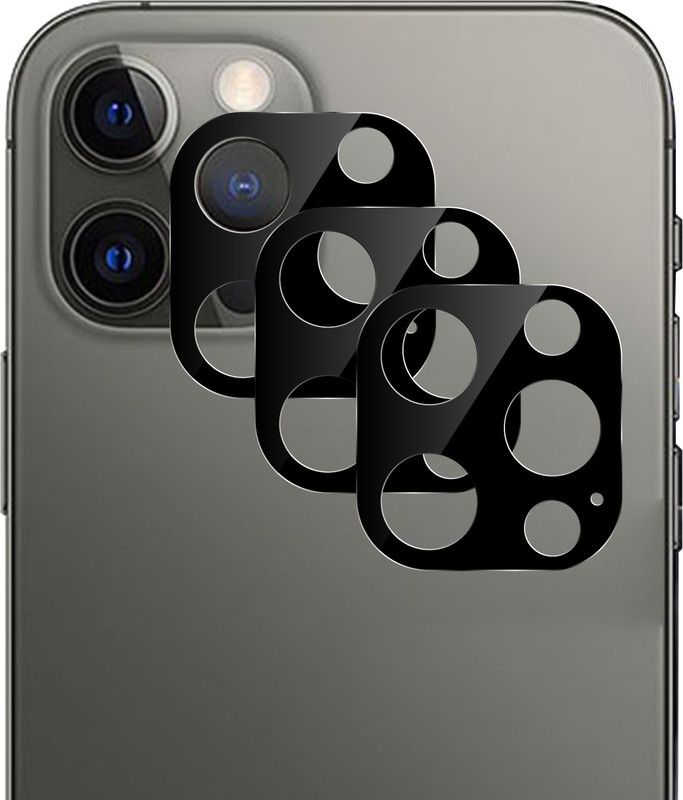 KITE DIGITAL Back Camera Lens Glass Protector for iPhone 12 Pro Max  (Pack of: 3)