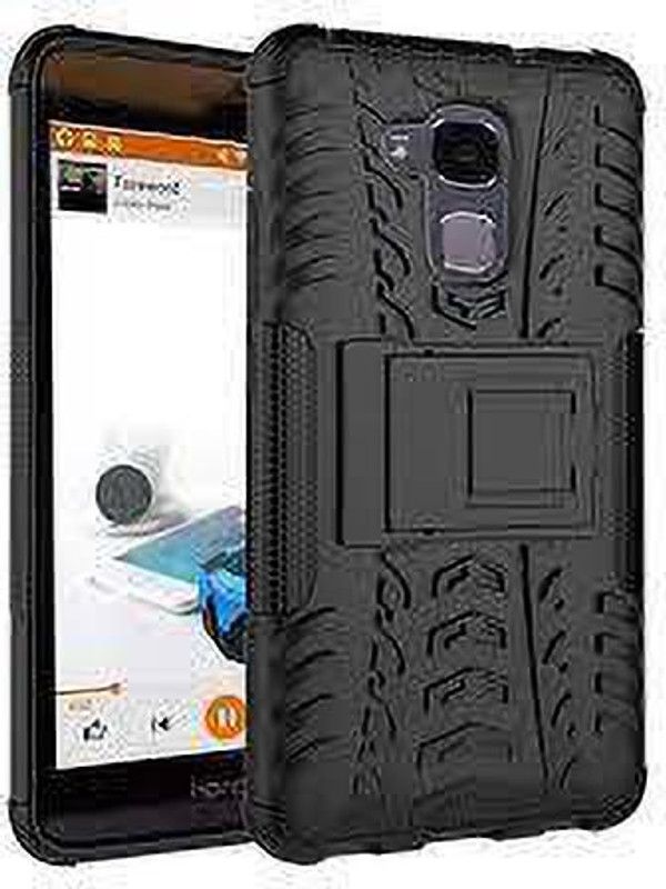 SmartPoint Bumper Case for Honor 5c 5.2"  (Black, Rugged Armor, Pack of: 1)
