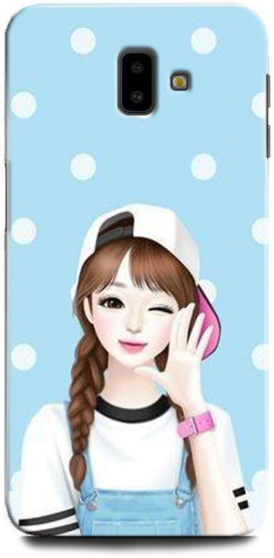 Afterglow Back Cover for SAMSUNG Galaxy J6 Plus GRIL, BTS, LOVELY GRIL, ANIME  (Multicolor, Shock Proof, Pack of: 1)